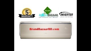 Gree 15 TON Inverter Air Conditioner Price in Bangladesh  GSH18UCV  BrandBazaar [upl. by Amado806]