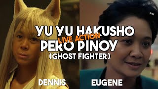 GHOST FIGHTER LIVE ACTION PERO PINOY  15M VIEWS SA FB SI EUGENE DOMINGO  PARODY [upl. by Enirehtakyram]