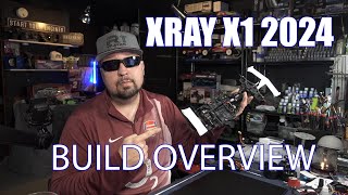 F1 ONROAD RC CAR  XRAY X1 2024 BUILD OVERVIEW [upl. by Aihtennek]