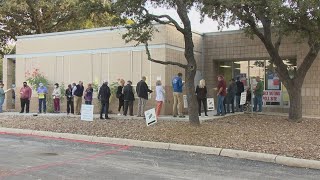 Early voting polls open for November general elections in San Antonio [upl. by Tavy431]