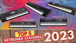 Top 5 BEST Keyboard Workstations of 2023 [upl. by Babbette331]