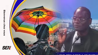 Criminalisation de l’hom0sexualité Abdourahmane Diouf refuse de répondre en direct la question [upl. by Eibbed42]