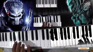 Predator theme song piano notes [upl. by Festus]