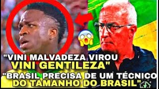 🚨MÍDIA INTERNACIONAL ALOPRA a SELEÇÃO BRASILEIRA DORIVAL E VINI JR APÓS EMPATE CONTRA A VENEZUELA [upl. by Hgeilyak]