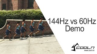 Coolenjoy 144Hz vs 60Hz Demo [upl. by Dierdre]