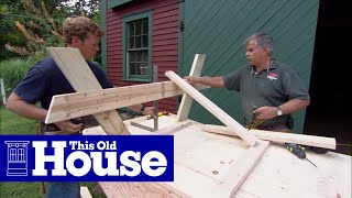 How to Build A Picnic Table  This Old House [upl. by Rheta]