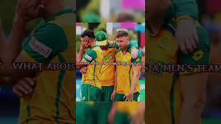 South Africa men X South Africa women shorts cricket t20worldcup viral [upl. by Vowel517]