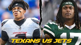 TEXANS VS JETS WEEK 9 MATCHUP [upl. by Olgnaed61]