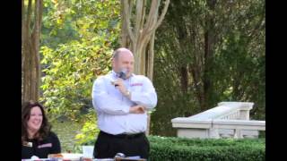 Auctioneer Scott Barnes Encourages and Entertains Bidders of a Hoover Lakfront Mansion [upl. by Aikrahs]