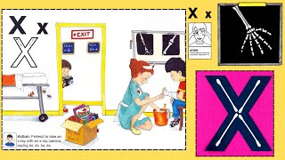 letter x jolly phonics jollyphonics sounds letters learning learningenglish [upl. by Mano444]