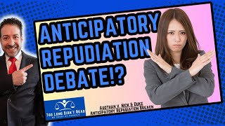 Anticipatory Repudiation Battle Audthan v Nick amp Duke [upl. by Rhiamon]