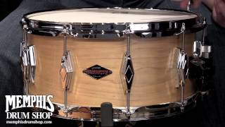 Craviotto 14 x 65 Diamond Cast Maple Snare Drum  Natural Satin Oil [upl. by Ynnoj207]