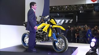 2025 NEW SUZUKI DR Z650 SM SUPERMOTO VTWIN READY TO BEAT DUCATI HYPERMOTARD 698 MONO [upl. by Neirual]