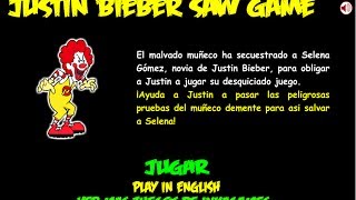 justin beiber saw game walkthrough [upl. by Zondra]