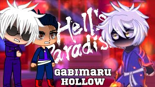 JUJUSTU KAISEN react to Itadori as Gabimaru Hollow 1 Gacha life reactq [upl. by Cranford]