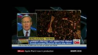 CNN ExBush aide Stephen Hadley on Mubaraks mistakes [upl. by Htebsle56]