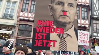 Proteste gegen rechts Hunderttausende gehen gegen AfD und für Demokratie auf die Straße [upl. by Howlend]