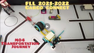 FLL Cargo Connect Mission M04 Transportation Journey Solution Test with Spike Prime [upl. by Zeitler212]