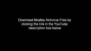 Mcafee Antivirus Free Download [upl. by Hildebrandt]