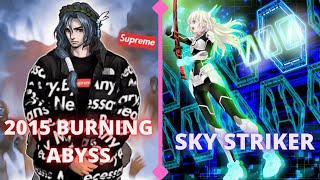 Burning Abyss vs Sky Striker  YuGiOh Master Duel Ranked Mode [upl. by Ahtreb310]