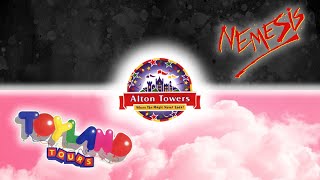 Alton Towers Promo Reel 1993  Nemesis Story amp Toyland Tours HD [upl. by Yxel]