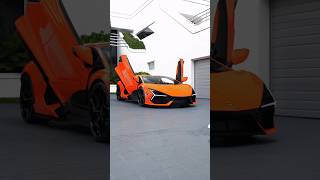 Introducing the Arancio Apodis Lamborghini Revuelto [upl. by Aisatan]