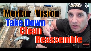 Merkur Vision Safety Razor  How To Clean and Maintain It [upl. by Akehsat543]