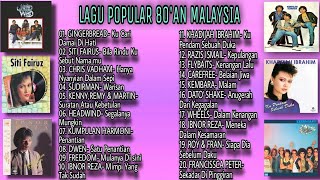 Lagu Popular 80an Malaysia popular evergreen malaysia klasik [upl. by Znieh985]