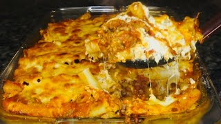 3 Layered Baked Ziti  Easy Freezer Friendly Meal [upl. by Anagnos]