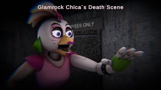 Glamrock Chica´s Death Scene  Short Animation [upl. by Olinad567]