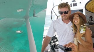 BAHAMAS Flight VLOG  Special Delivery to Sailing La Vagabonde [upl. by Ainoz]