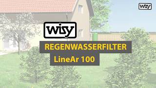 WISY Regenwasserfilter LineAr 100 [upl. by Racklin409]