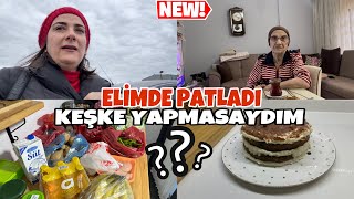 HATA YAPTIM AMA NERDE ❌ PAZAR FİYATLARI NELER ALDIM ❌ DEĞİŞİK İNSANLAR ❌ GÜNLÜK VLOG 🎬 [upl. by Ulla]