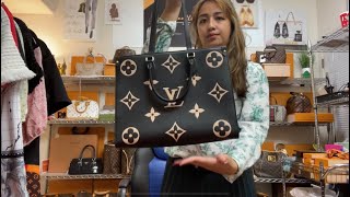 Unboxing Louis Vuitton OnTheGo MM Black Empreinte [upl. by Adnicul]