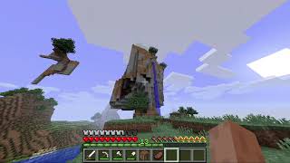 I found a cool area  Minecraft Authentic Adventure 131 [upl. by Jara453]