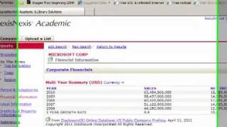 Part 1 LexisNexis Navigation [upl. by Asilrahc]