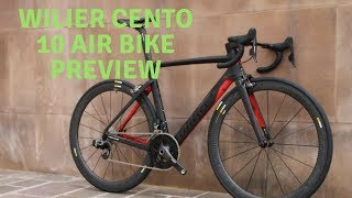 Wilier Cento 10 Air bike preview [upl. by Longtin]