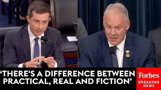 Ryan Zinke Hammers Pete Buttigieg Over Supply Chains And Electric Vehicles [upl. by Laerol]