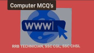 Computer mcq questions with answersRRBNTPC SSC CHSL [upl. by Mima168]