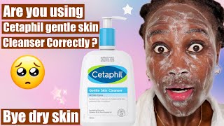 ✨HOW TO PROPERLY USE CETAPHIL GENTLE SKIN CLEANSER STEP BY STEP GUIDE ON ACHIEVING A RADIENT GLOW [upl. by Bourgeois]