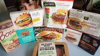 Veggie Burger Taste Test  Vegan [upl. by Isbel]