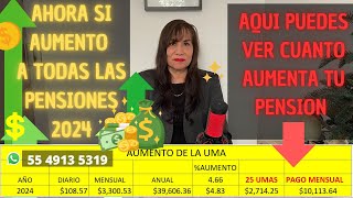 Ahora si aumento a todas las pensiones 2024 [upl. by Aisital]