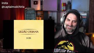 Legião Urbana  Índios  Italian singer reaction legiaourbana5229 [upl. by Aratehs]