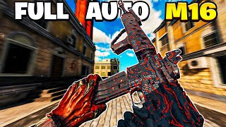 NEW FULL AUTO M16 is AMAZING in WARZONE 3 🔥  Best M16 Class Setup   MW3 [upl. by Atsirhcal]