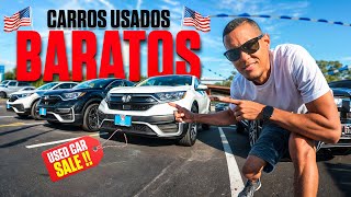 Asi de BARATOS son los CARROS USADOS en USA 2024🇺🇸 [upl. by Yerfej]