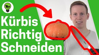 Kürbis Schneiden amp Schälen ✅ ULTIMATIVE ANLEITUNG Wie Schneidet man Hokkaido amp Butternut richtig [upl. by Aramo106]