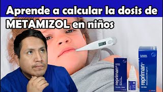 Cómo calcular la dosis de metamizol en niños  DR APARI 👨‍⚕️ [upl. by Dom146]