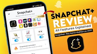 SnapChat Plus Review  SnapChat Plus All Features Explained  How to Use Snapchat Plus Features [upl. by Ala]