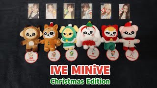 Unboxing IVE  MINIVE Christmas Edition with POB Photocards [upl. by Ailecnarf]