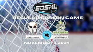 Frontenac Phantoms vs Gananoque Islanders Nov 92024 Full Game [upl. by Caryn]